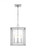 Visual Comfort & Co. Studio Collection Erro Chandelier, 4-Light, Polished Nickel, Clear Shade, 17"H (AC1134PN 706X47A) 