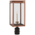 Visual Comfort & Co. Signature Collection Fresno Medium Gas Post, 1-Light, Soft Copper, 21.75"H (CHO 7550SC-CG D03QP) 