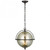 Visual Comfort & Co. Signature Collection Bayridge XL Pendant, 2-Light, LED, Aged Iron, 21.25"W (CHC 5066AI-MG CX52G) 