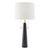 Arteriors Home Sidney Table Lamp, 2-Light, Black, Antique Brass, Off-White, 34"H (49924-711 3QPAK) 