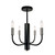 Artcraft Verona Semi Flushmount, 4-Light, Brushed Nickel, 17.5"H (AC10624BN 340431MF) 