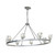 Hubbardton Forge Gatsby Chandelier, 8-Light, Soft Gold, 45.3"W (105021-SKT-84-CR 5N8JGY) 