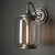 Hubbardton Forge Fairwinds Outdoor Sconce, 1-Light, Coastal Dark Smoke, Clear, 12.4"H (302551-SKT-77-ZM0723 5NXY2J) 