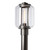 Hubbardton Forge Fairwinds Outdoor Post Light, 1-Light, Coastal Black, Clear, 14.9"H (342553-SKT-80-ZM0724 5NY203) 