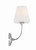 Crystorama Sylvan Wall Sconce - Polished Chrome 14.75"H 