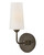 Hinkley Lewis Single Light Sconce Black Oxide 