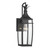 Savoy House Montpelier Outdoor Wall Lantern, 1-Light, Matte Black, Glass Shade, 18.5"H (5-768-BK ALRR8) 