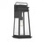 Savoy House Boone Outdoor Wall Lantern, 1-Light, Matte Black, Glass Shade, 24.75"H (5-814-BK ALRRD) 
