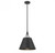 Savoy House Willis Pendant, 1-Light, Matte Black, Metal Shade, 15.5"H (7-4499-1-89 ALUN7) 