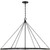 Crystorama Rylee Chandelier - Matte Black 77"H 