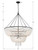 Crystorama Rylee Chandelier - Matte Black 63.5"H 