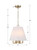 Crystorama Westwood Pendant - Vibrant Gold 14.25"H 