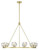 Crystorama Aragon Chandelier - Soft Brass, Faceted Cut Crystal 30"H 