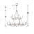 Crystorama Bailey Chandelier - Polished Nickel 39"H 
