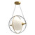 Kuzco Lighting Inc Aries 16-in Brushed Gold LED Pendant 