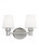 Visual Comfort & Co. Studio Collection Xavierre Bathroom Vanity Light, 2-Light, Satin Nickel, Opal Etched Shade, 14"W (VS22102SN 706X65K) 