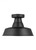 Visual Comfort & Co. Studio Collection Barn Light Outdoor Flush Mount, 1-Light, LED, Black, 12"W (7837401EN3-12 706X76E) 