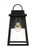 Visual Comfort & Co. Studio Collection Founders Outdoor Wall Lantern, 1-Light, Black, Clear Shade, 14.25"H (8648401-12 70701YX) 