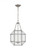 Visual Comfort & Co. Studio Collection Morrison Pendant, 3-Light, Brushed Nickel, Clear Shade, 13.5"W (5179403-962 70703ZG) 