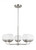Visual Comfort & Co. Studio Collection Alvin Chandelier, 5-Light, Brushed Nickel, 26"W (3168105-962 706X670) 