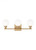 Visual Comfort & Co. Studio Collection Clybourn Bathroom Vanity Light, 3-Light, Satin Brass, 21.63"W (4461603-848 706X861) 