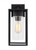 Visual Comfort & Co. Studio Collection Vado Outdoor Wall Lantern, 1-Light, Black, Clear Shade, 14.63"H (8631101-12 70706VX) 