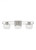 Visual Comfort & Co. Studio Collection Codyn Wall Sconce, 3-Light, Brushed Nickel, Clear Shade, 30"W (4455703-962 70700ZM) 