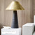 Visual Comfort & Co. Modern Collection Karam Large Table Lamp, 2-Light, LED, Natural Brass, 28.5"H (700PRTKRMBNB-LED930 70PGGHP) 