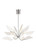 Visual Comfort & Co. Modern Collection Belterra Chandelier, 1-Light, LED, Polished Nickel, 38"W (700BLT38N-LED935 70PKE8Q) 