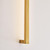 Visual Comfort & Co. Modern Collection Stagger Small Wall Sconce, 1-Light, LED, Natural Brass, 25.1"H (700WSSTG24NB-LED927 70PGHG4) 