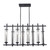 Generation Lighting 8 - Light Island Chandelier, Generation Lighting - Feiss F2630/8AF/BS AC4A3 