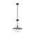 Alora Lighting Marcel Pendant, 1-Light, Matte Black, 18.5"H 