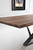 Bontempi Casa Millennium Table, Anthracite, Walnut Top, 98.5"W (20.39 M310 L006 8021VA9) 
