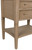 Noir Oxford Side Table, 2-Drawer, Weathered, 30"H (GTAB246WEA YUU6013NTN) 