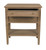 Noir Oxford Side Table, 2-Drawer, Weathered, 30"H (GTAB246WEA YUU6013NTN) 