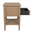 Noir Oxford Side Table, 2-Drawer, Weathered, 30"H (GTAB246WEA YUU6013NTN) 