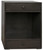 Noir Sumiko Side Table, 2-Drawer, Pale, 27.5"H (GTAB787P-S YUU6013PQ0) 