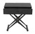 Noir Zanta Side Table, 1-Drawer, Pale, 28"H (GTAB671P YUU6013PQU) 