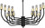 Noir Claude Chandelier 