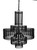 Noir Ghost Chandelier 