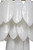 Noir Lotus Chandelier, 4-Light, Antique Brass, Milk Glass, 20"W (LAMP650MB YUU6013GWV) 
