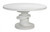 Noir Hugo Dining Table, White Wash, 60"W (GTAB558WH YUU6013KV5) 