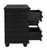 Noir Ascona Chest, 6-Drawer, Hand-Rubbed Black, 61"W GDRE120HB, Noir GDRE120HB YUU6013LUD 