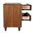 Noir Diamond Chest, 4-Drawer, Dark Walnut, 36"W GDRE180DW, Noir GDRE180DW YUU6013LV1 