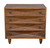 Noir Diamond Chest, 4-Drawer, Dark Walnut, 36"W GDRE180DW, Noir GDRE180DW YUU6013LV1 