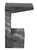Noir Aero Side Table, Black Marble, 30"H (GTAB978B YUU6013MRD) 