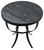 Noir Byron Side Table, Matte Black Base, 28.5"H (GTAB286-ML YUU6013MT9) 