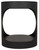 Noir Eclipse Side Table, Matte Black, 26"H (GTAB302MTB YUU6013MU6) 