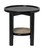 Noir Hide Away Side Table 