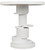 Noir Hugo Side Table, White, 28"H (GTAB886SW YUU6013NQQ) 